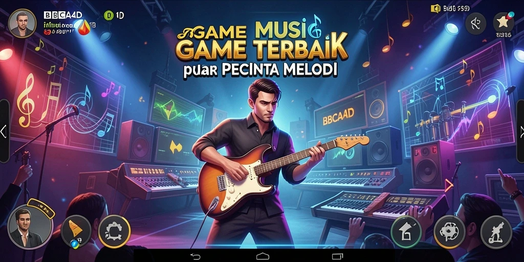 Gameplay seru BBCA4D dengan tantangan musik interaktif.