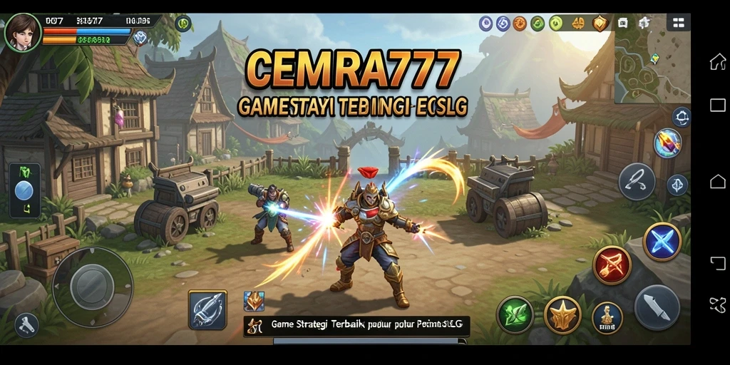 Tampilan menarik dari gameplay CEMARA777 yang penuh strategi.