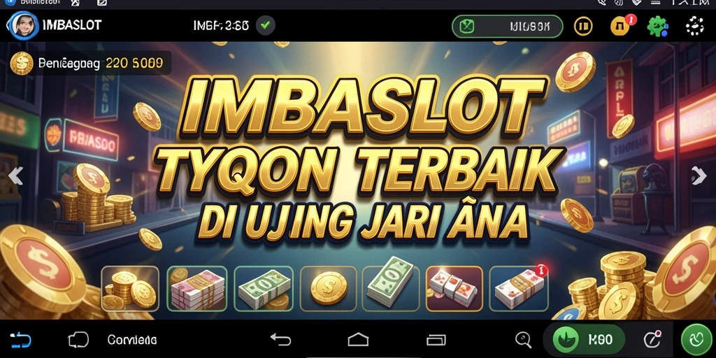 Gameplay IMBASLOT yang menyenangkan dan menegangkan.