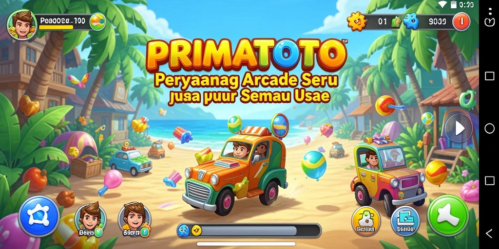 Screenshot menampilkan momen seru dalam PRIMATOTO dengan gameplay yang dinamis.