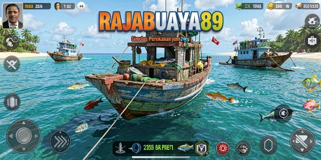 Tampilan gameplay RAJABUAYA89 yang menarik dan realistis.