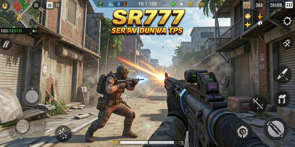Tampilan gameplay SR777 yang mendebarkan dan grafis menakjubkan.