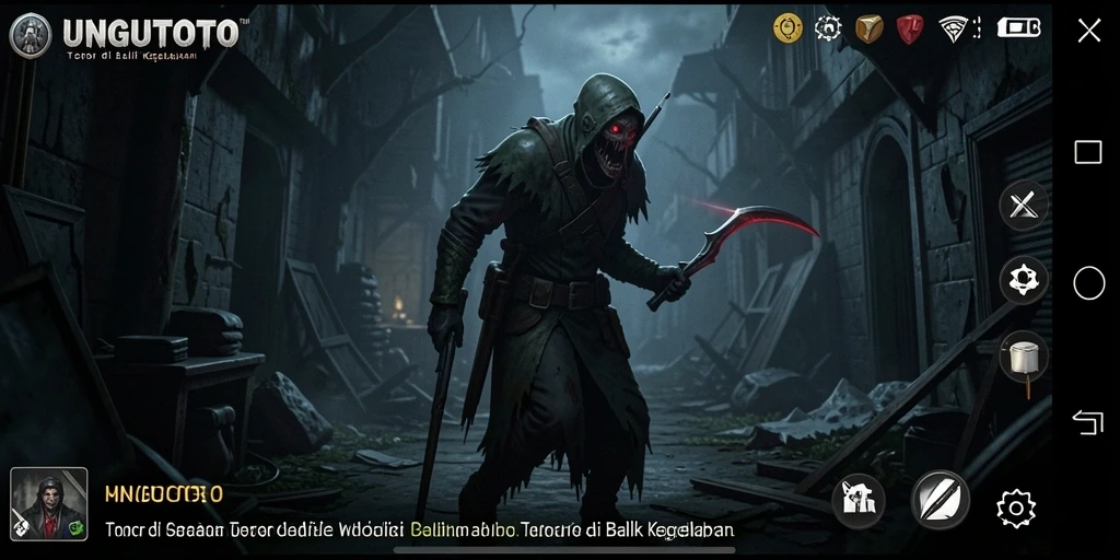 Screenshot utama UNGUTOTO dengan gameplay Horror yang menakutkan.